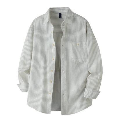 Camisa a Rayas Estilo Old Money Leo