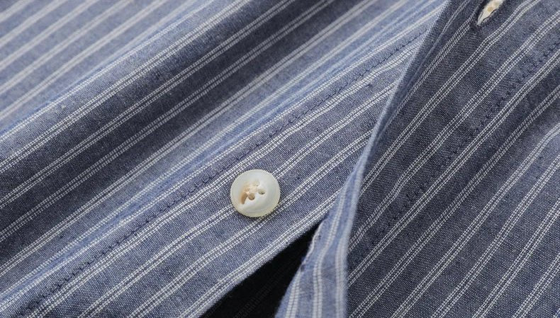 Camisa a Rayas Estilo Old Money Leo