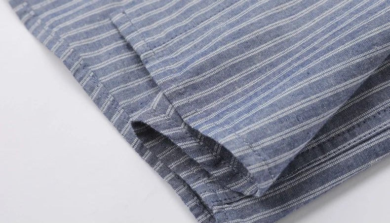 Camisa a Rayas Estilo Old Money Leo