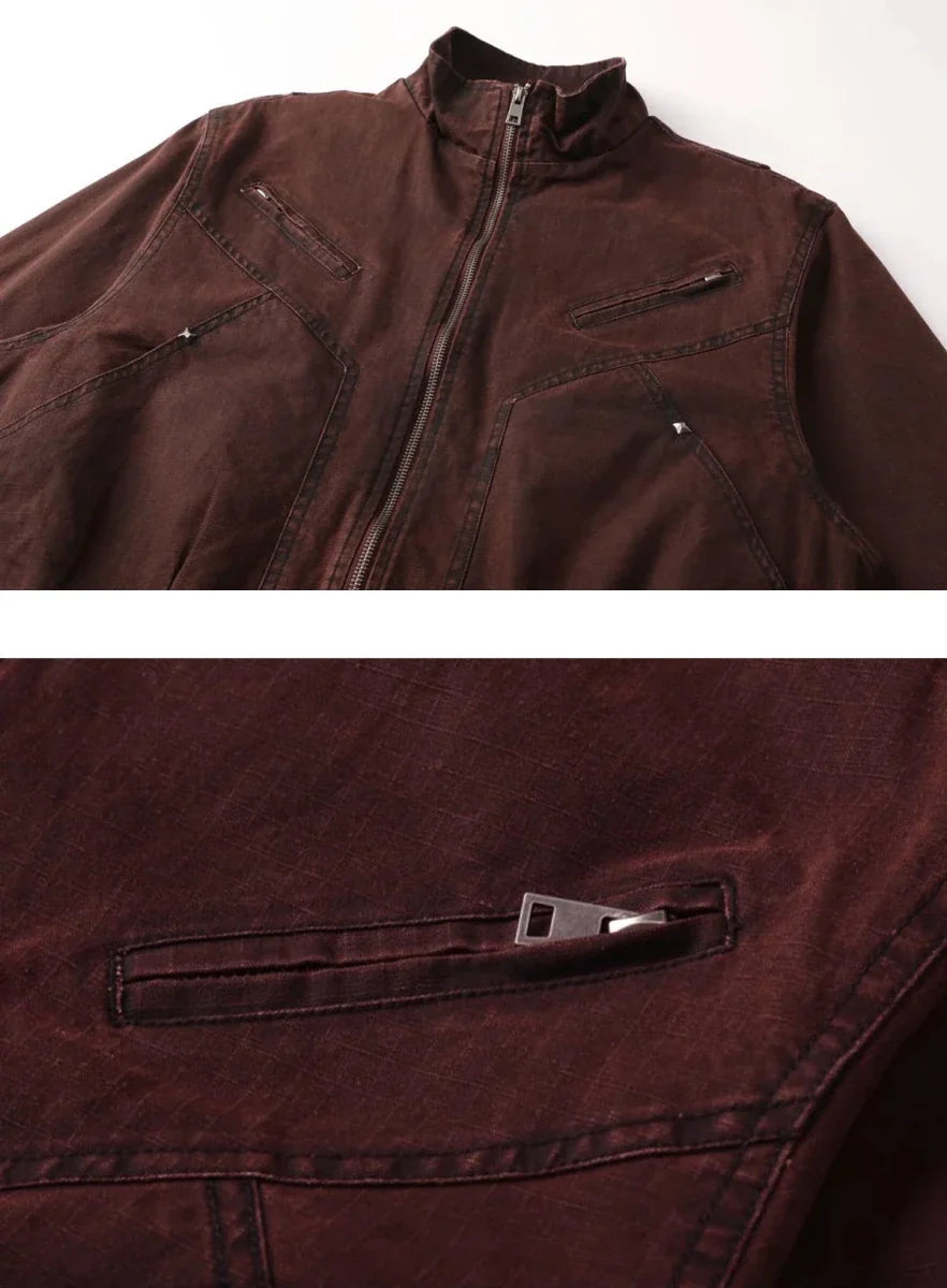 Cazadora Bomber Retro Leo