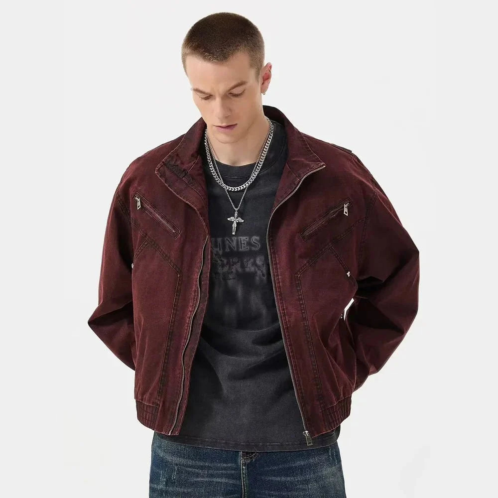 Cazadora Bomber Retro Leo