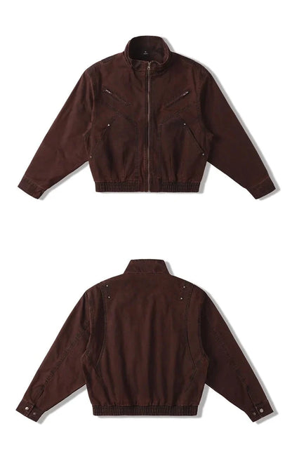 Cazadora Bomber Retro Leo