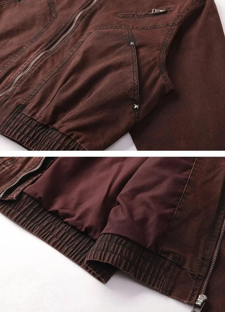 Cazadora Bomber Retro Leo