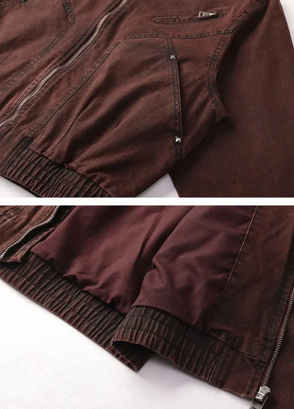 Cazadora Bomber Retro Leo