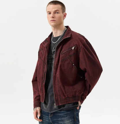 Cazadora Bomber Retro Leo