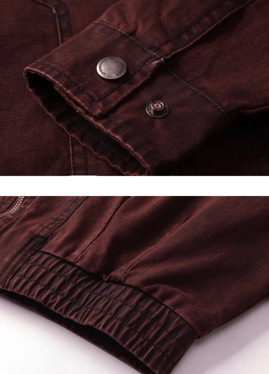 Cazadora Bomber Retro Leo