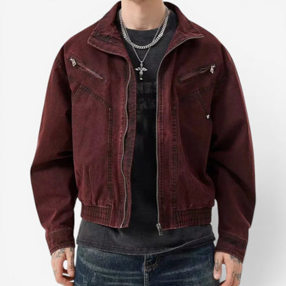 Cazadora Bomber Retro Leo