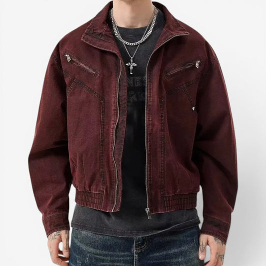 Cazadora Bomber Retro Leo