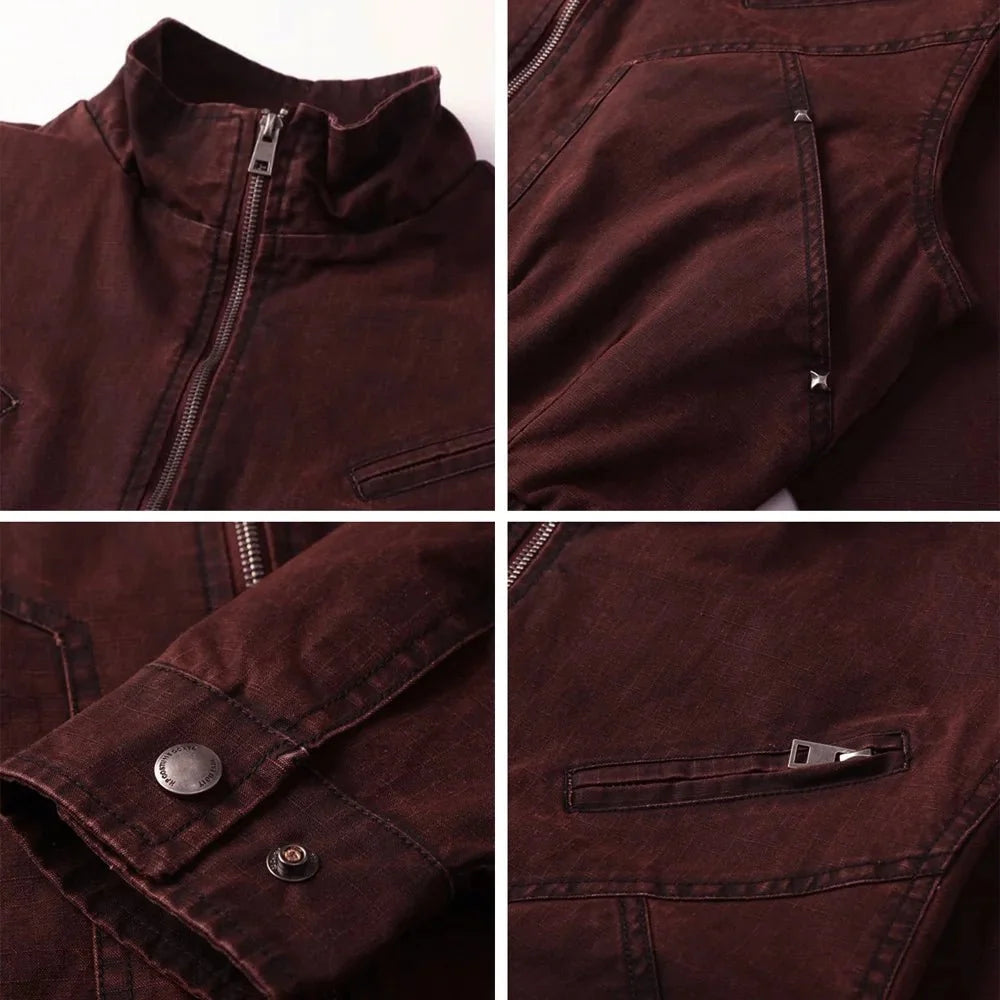 Cazadora Bomber Retro Leo