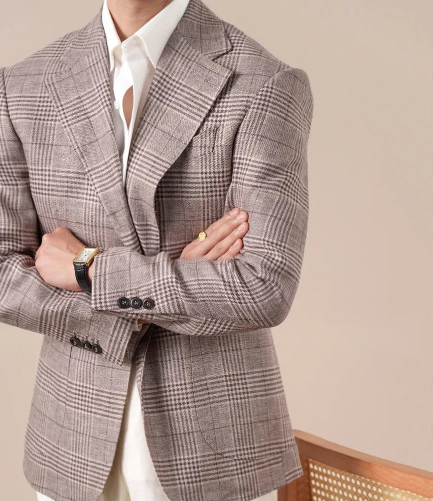 Traje Estilo Italiano de Primavera Leo