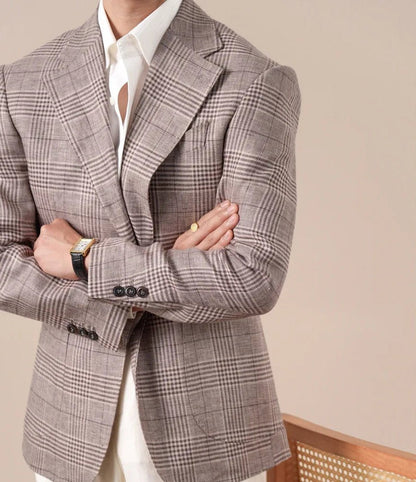 Traje Estilo Italiano de Primavera Leo
