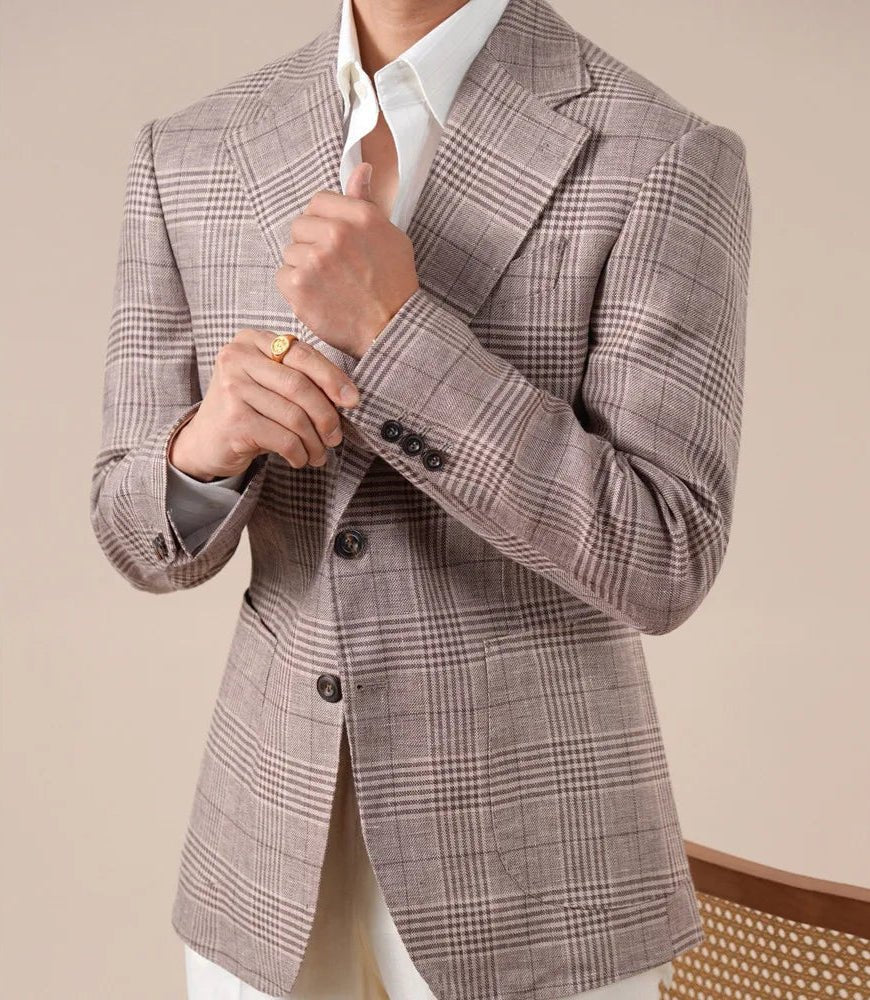 Traje Estilo Italiano de Primavera Leo