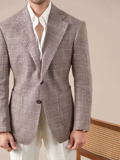 Traje Estilo Italiano de Primavera Leo