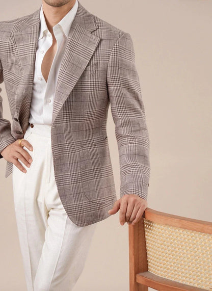 Traje Estilo Italiano de Primavera Leo