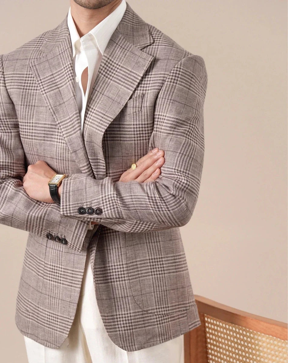 Traje Estilo Italiano de Primavera Leo