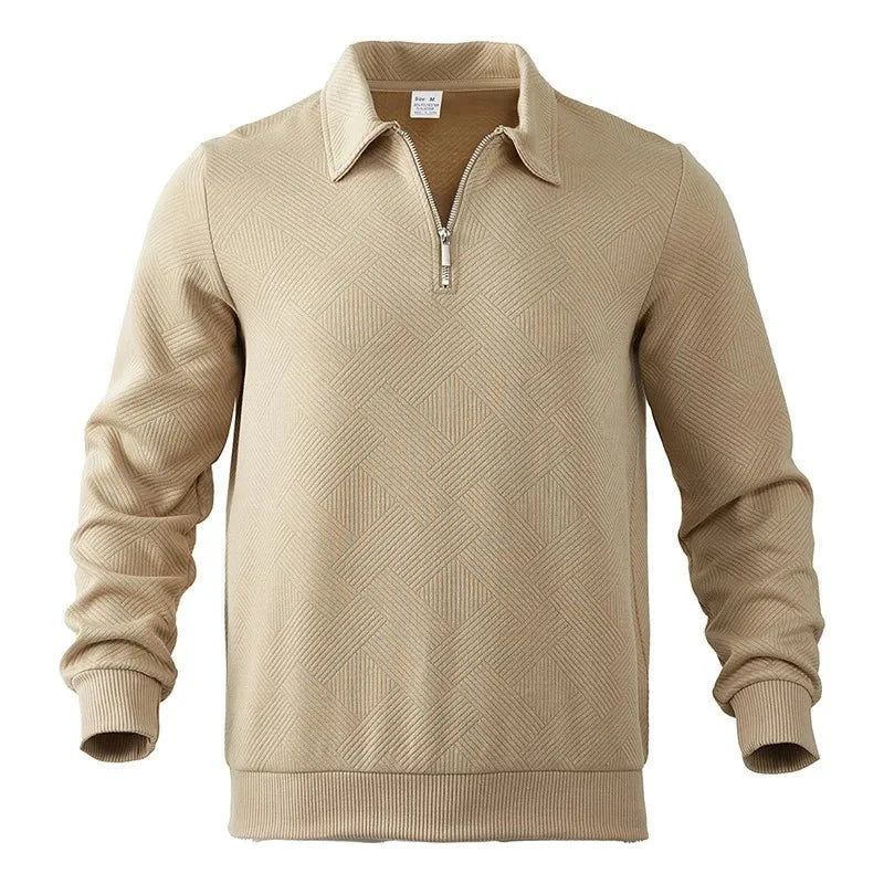 Jersey de Primavera con Cremallera Leo