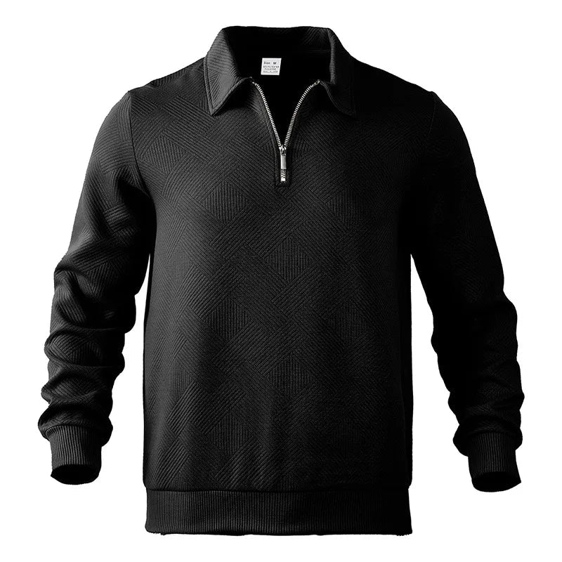 Jersey de Primavera con Cremallera Leo