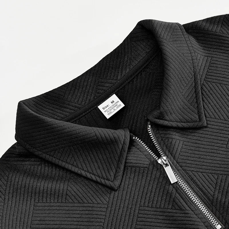 Jersey de Primavera con Cremallera Leo