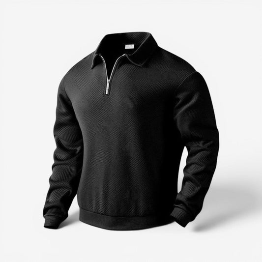 Jersey de Primavera con Cremallera Leo