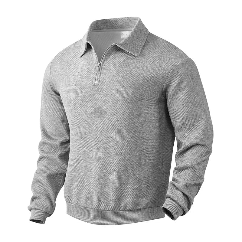 Jersey de Primavera con Cremallera Leo