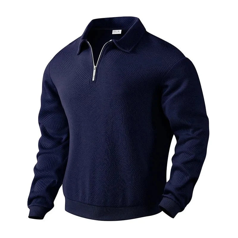 Jersey de Primavera con Cremallera Leo