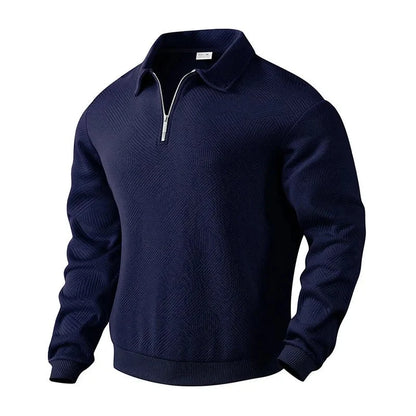Jersey de Primavera con Cremallera Leo
