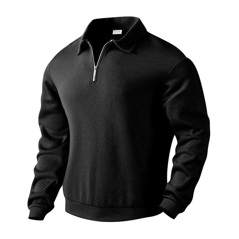 Jersey de Primavera con Cremallera Leo