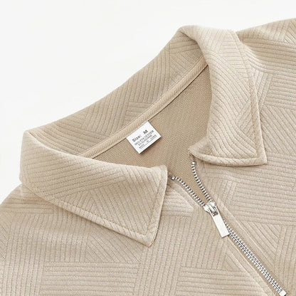 Jersey de Primavera con Cremallera Leo