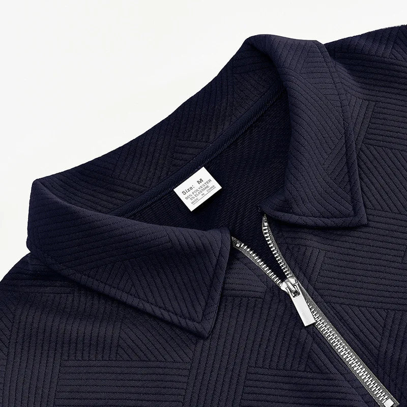 Jersey de Primavera con Cremallera Leo