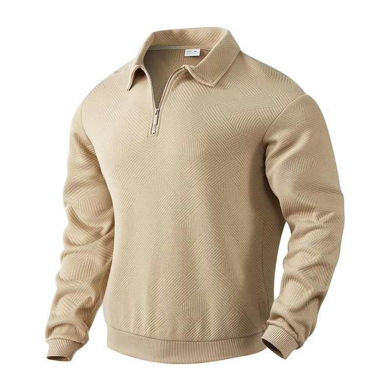 Jersey de Primavera con Cremallera Leo