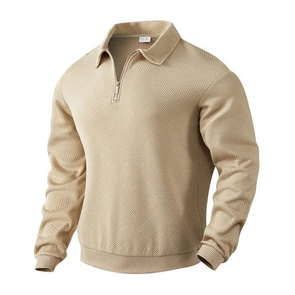 Jersey de Primavera con Cremallera Leo