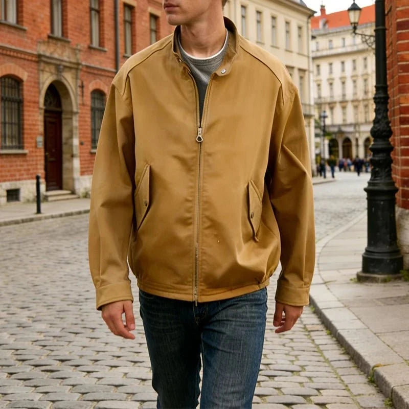 Chaqueta de Primavera con Cremallera Leo