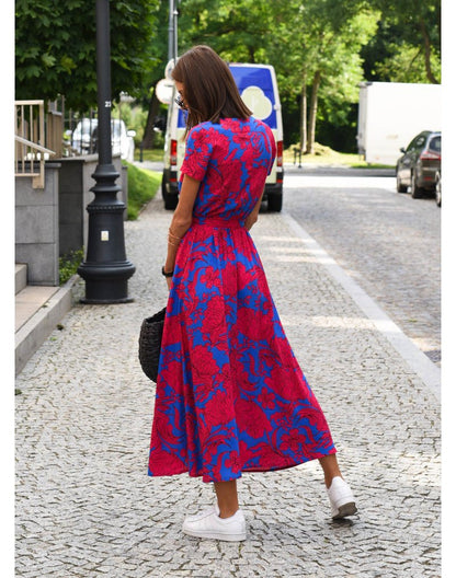| Robe Fleurie de Sophistication