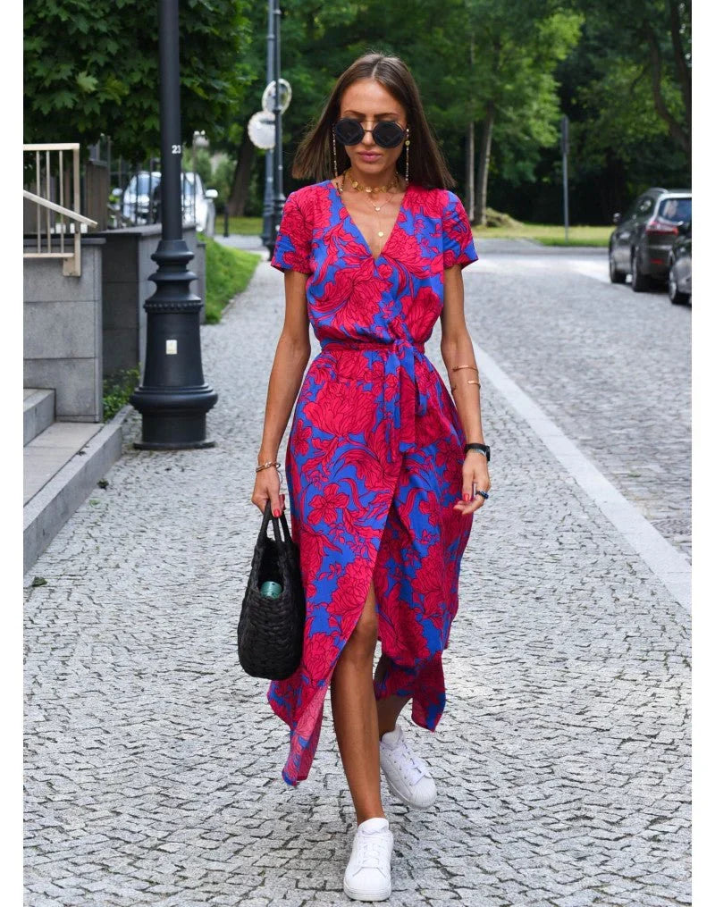 | Robe Fleurie de Sophistication