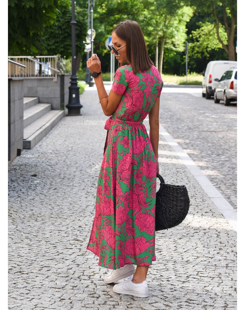 | Robe Fleurie de Sophistication