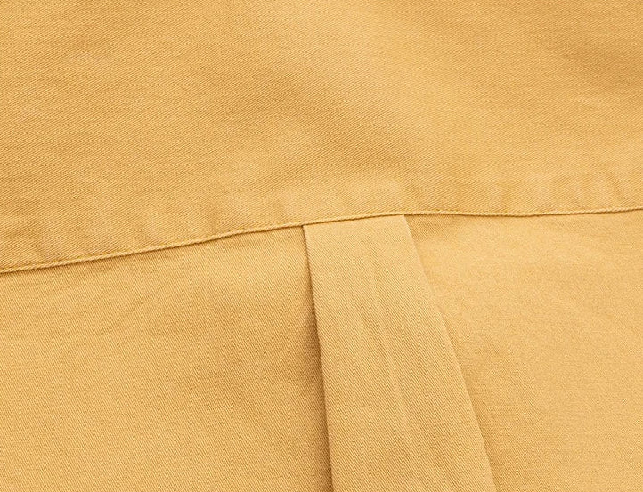 Camisa de Lujo de Algodón con Bolsillo Único