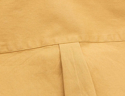 Camisa de Lujo de Algodón con Bolsillo Único