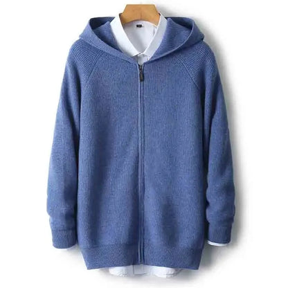 Jersey de Lana Merino con Capucha