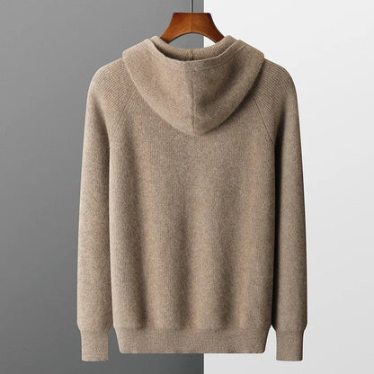 Jersey de Lana Merino con Capucha