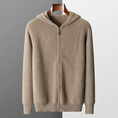 Jersey de Lana Merino con Capucha