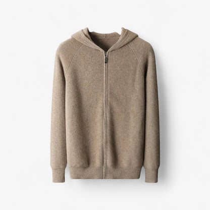 Jersey de Lana Merino con Capucha