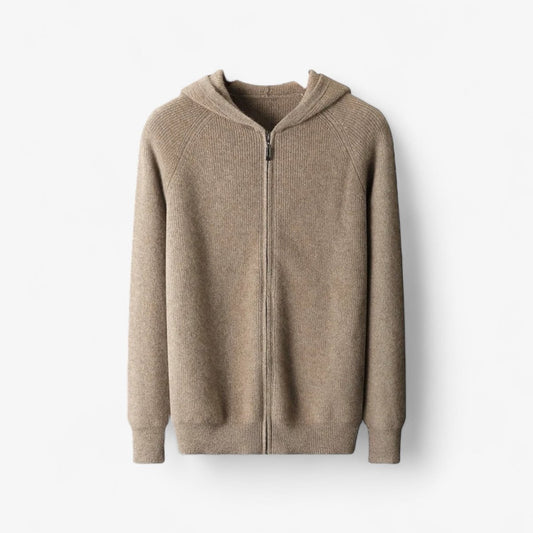 Jersey de Lana Merino con Capucha