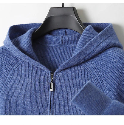 Jersey de Lana Merino con Capucha
