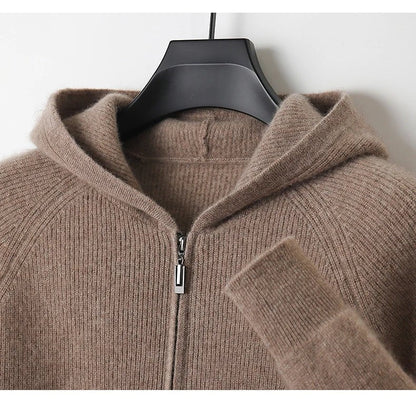 Jersey de Lana Merino con Capucha