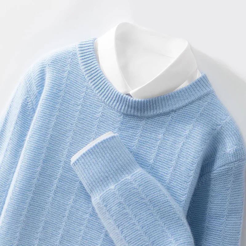 Jersey de Lana Merino Cuello Redondo