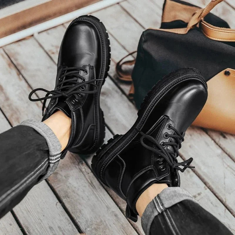 Botas de Invierno Militares de Ante