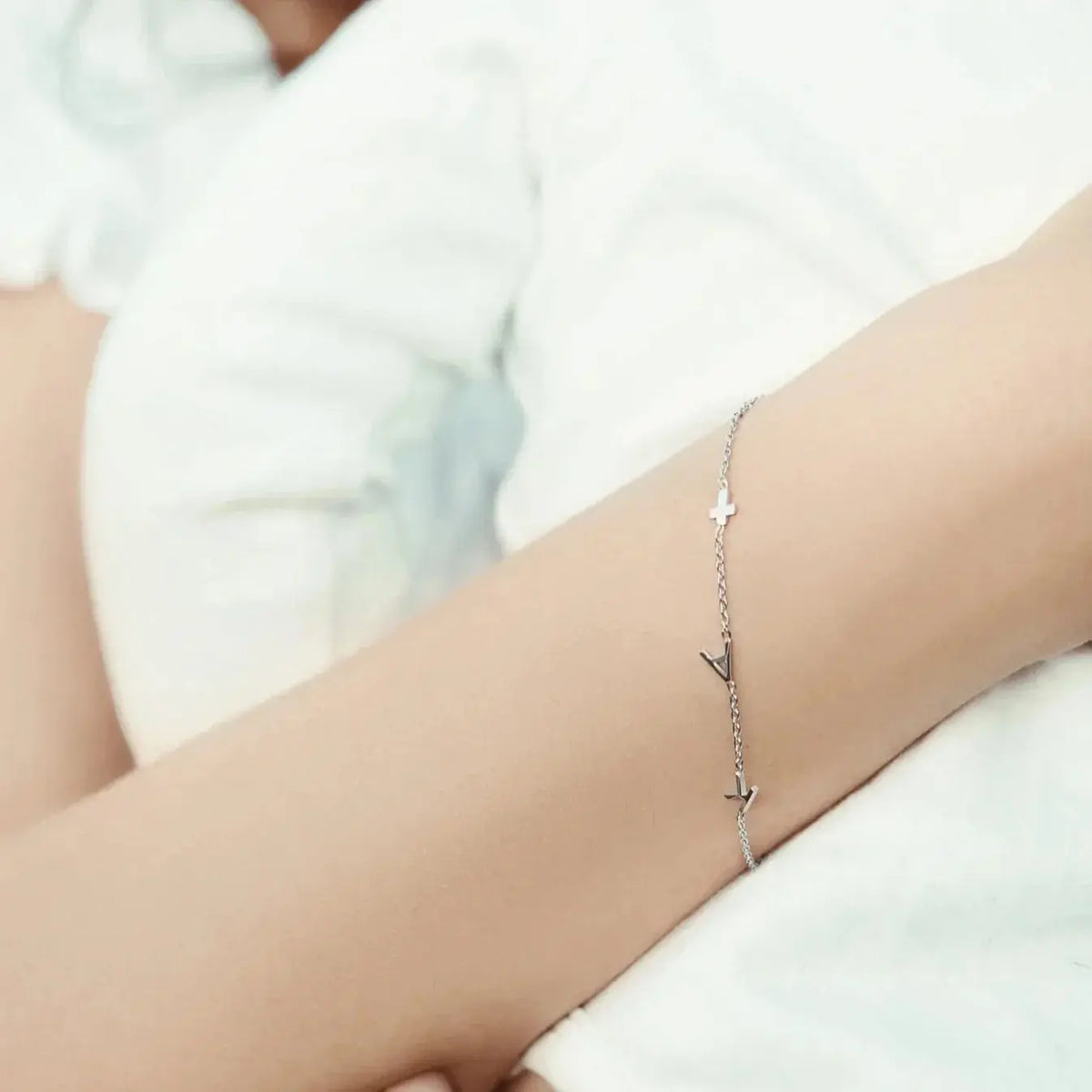 Pulsera de Inicial Horizontal Personalizada