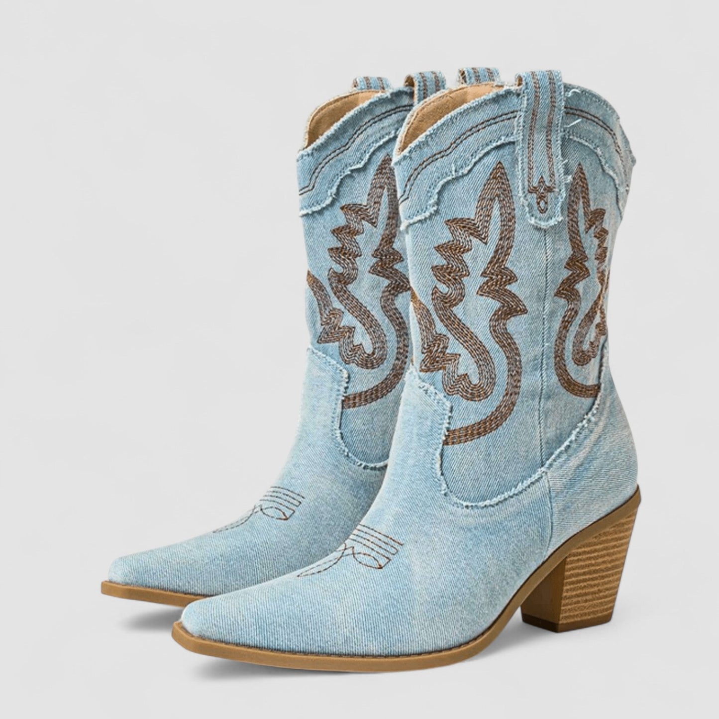 | Bottines en Denim Orthopédique Selena