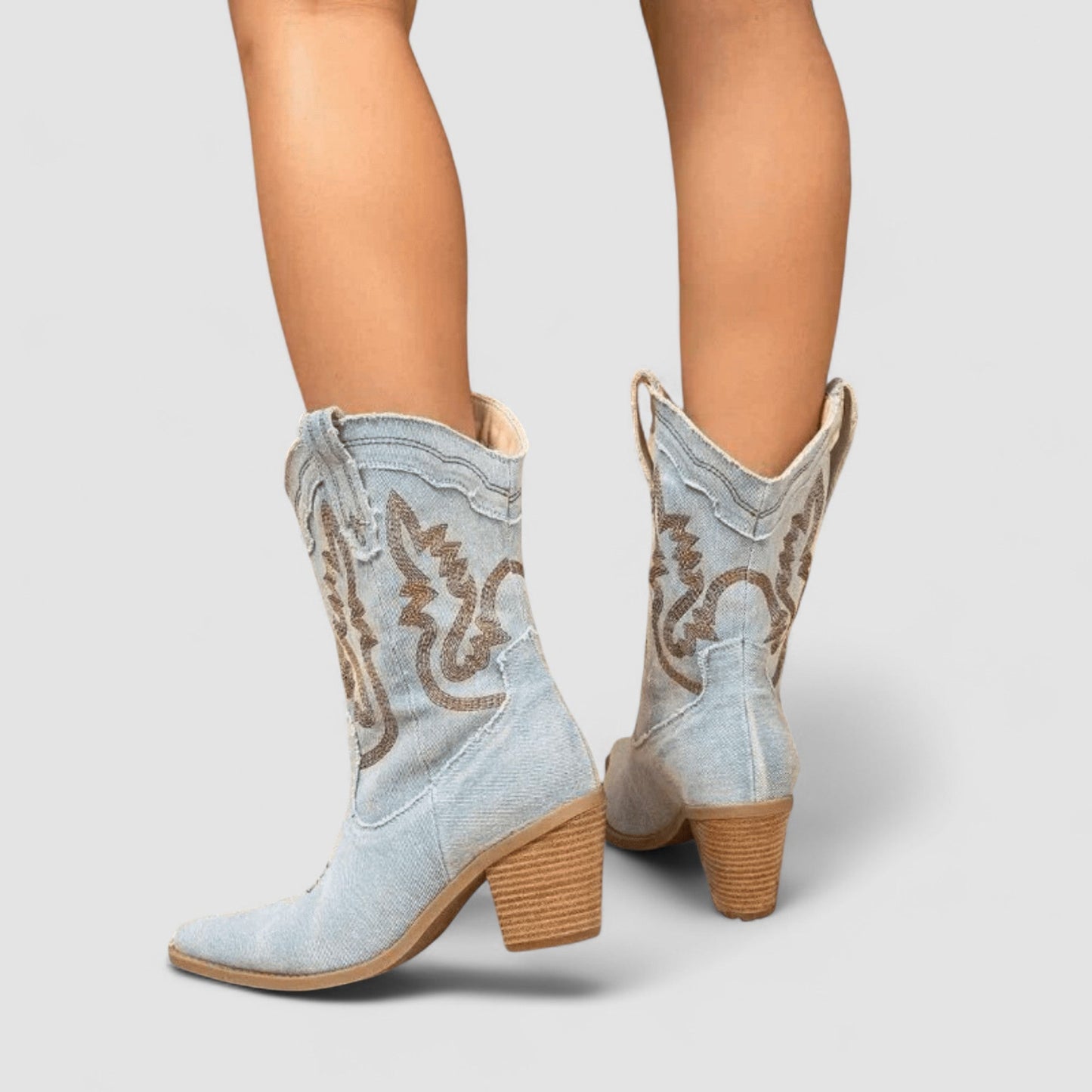 | Bottines en Denim Orthopédique Selena