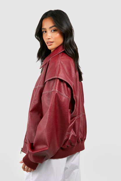 Cazadora bomber oversize